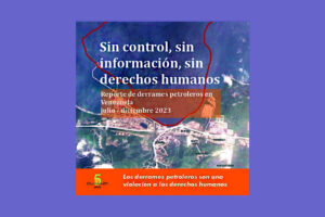 Informe derrames julio-diciembre 2024