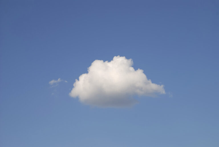 Nube en el cielo