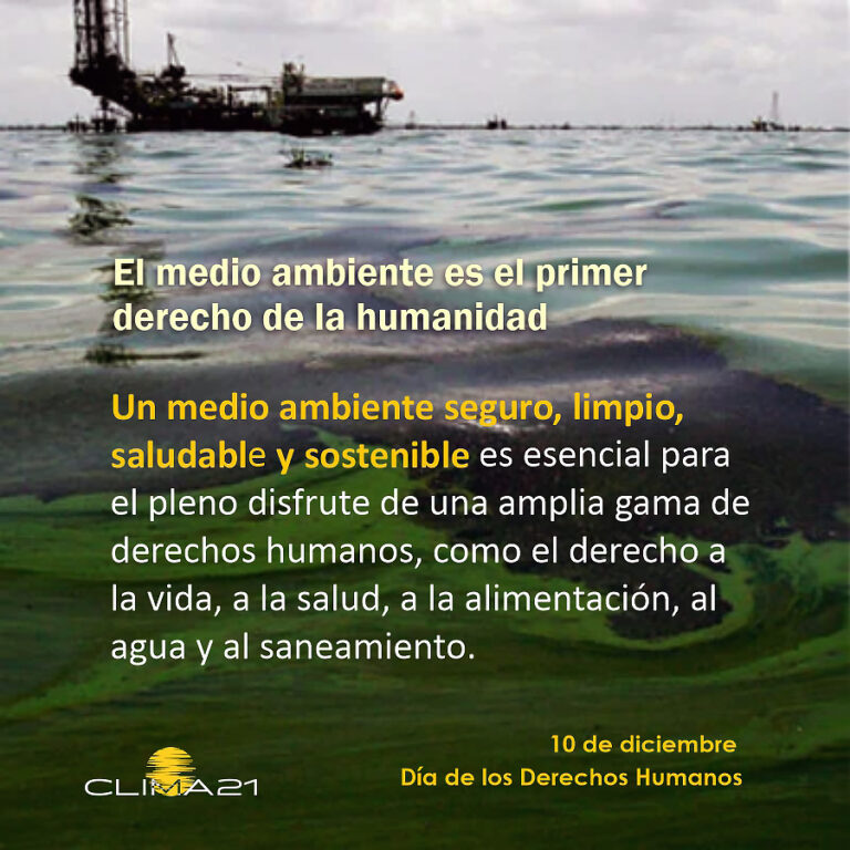 Ambiente y día de los derechos humanos