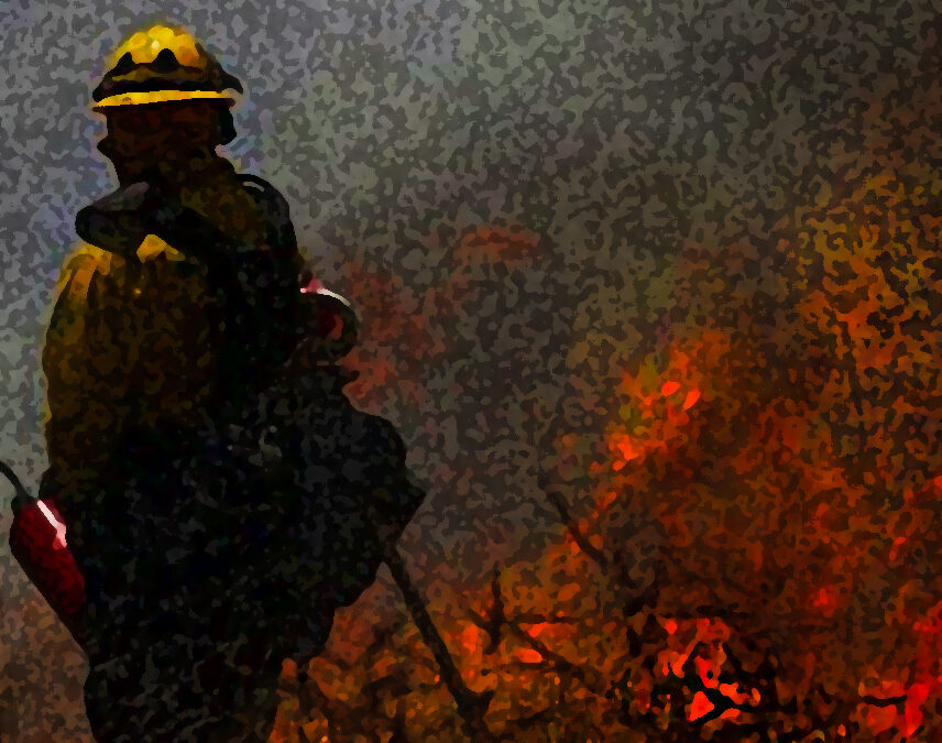 Los incendios de vegetación no son tareas para superhéroes