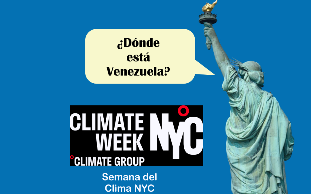 ¿Dónde está Venezuela en la Semana del Clima?